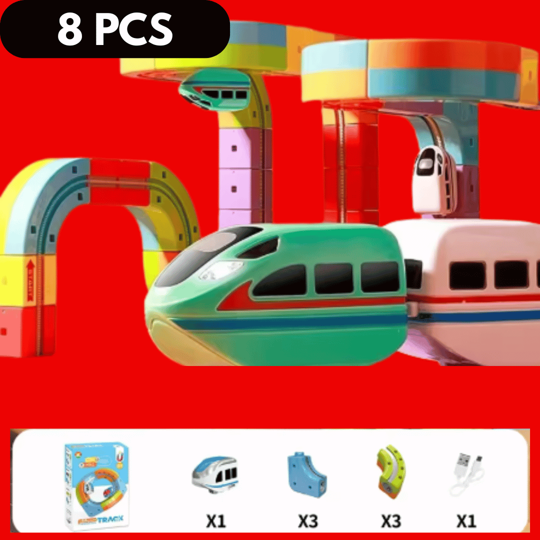 MagTrack Pro – Magnetic Electric Railway Builder (Limited Edition)