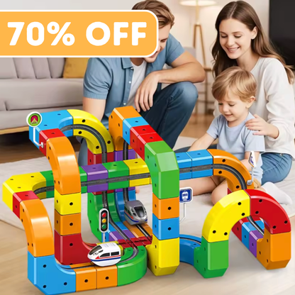 MagTrack Pro – Magnetic Electric Railway Builder (Limited Edition)