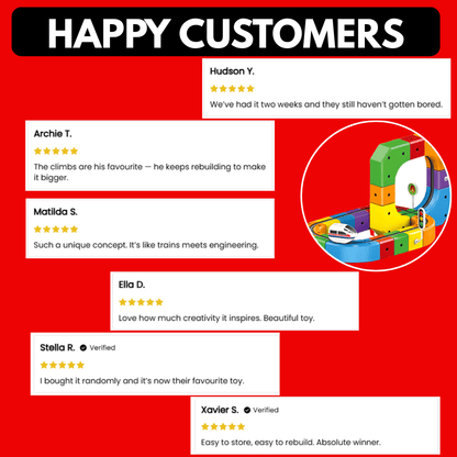 MagTrack Pro – Magnetic Electric Railway Builder (Limited Edition)