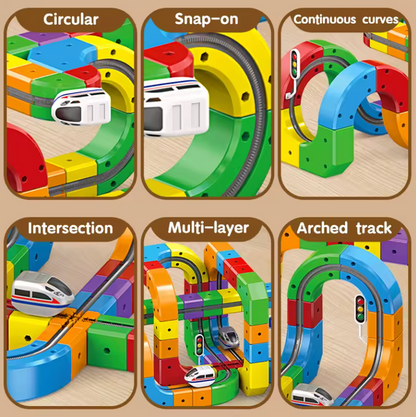 MagTrack Pro – Magnetic Electric Railway Builder (Limited Edition)